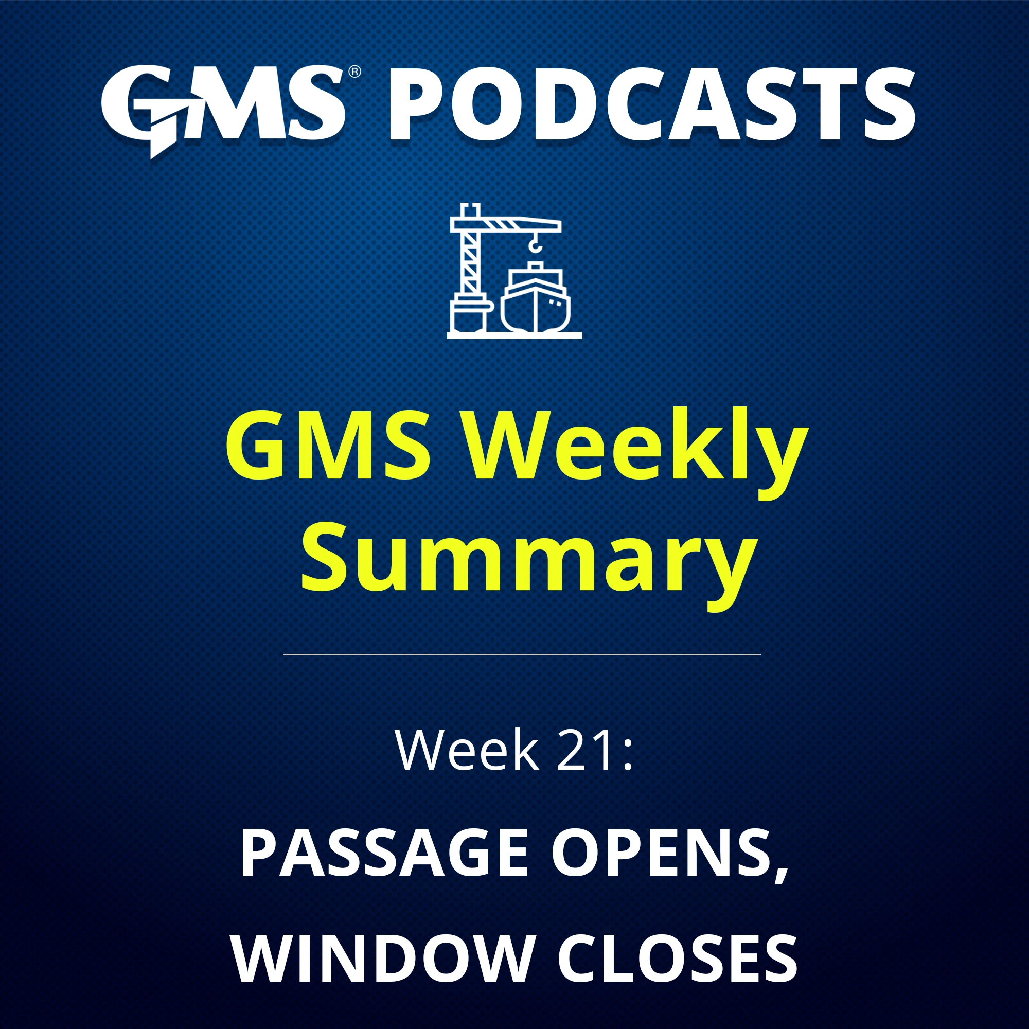 GMS Weekly ship recycling market podcast Week 21 of 2026 covering Hormuz reopening signals, Brent crude easing, monsoon window closure, Bangladesh stability, India Rupee weakness, Pakistan ma